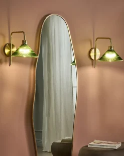Set di 2 lampade da parete SUMPUL Metallo Oro