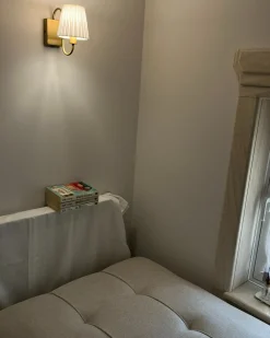 Set di 2 lampade da parete TOLKA Metallo Bianco