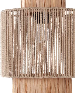 Set di 2 lampade da parete JAMMA Corda di carta Naturale