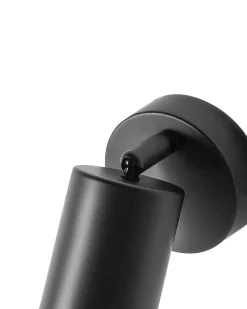 Set di 2 lampade da parete NYANDO Metallo Nero
