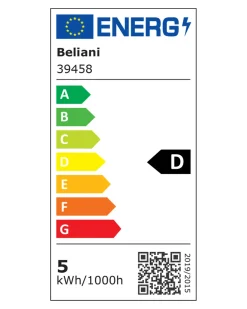 Set di 2 lampade da parete SEMNON LED Metallo Nero