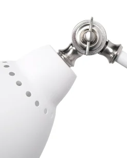 Set di 2 lampade da parete MISSISSIPPI Regolabile Metallo Bianco