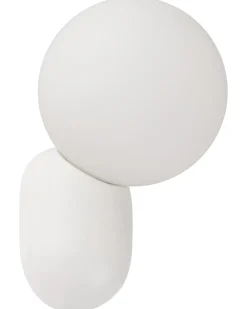 Set di 2 lampade da parete HELME Bianco