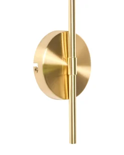 Set di 2 lampade da parete MOLINO Metallo Oro
