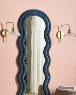 Set di 2 lampade da parete MOLINO Metallo Oro
