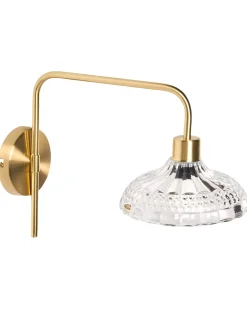 Set di 2 lampade da parete MOLINO Metallo Oro