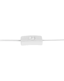 Set di 2 lampade da tavolo ARWADITO Ceramica Bianco sporco