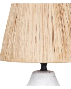 Set di 2 lampade da tavolo ARWADITO Ceramica Bianco sporco