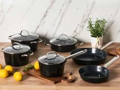 Set di 10 padelle ELITE PRO Nero