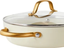 Set di 10 padelle ELITE PRO Bianco sporco