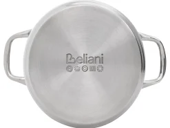 Set di 7 padelle PRIMECOOK Acciaio inox Argento