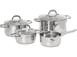 Set di 7 pentole PRIMECOOK Acciaio inox Argento