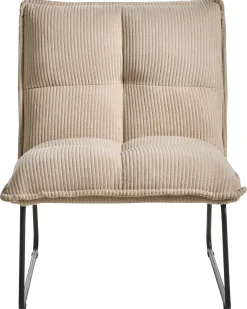 Set di 2 poltrone BJASTA Velluto a coste Beige