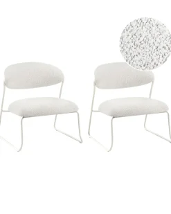 Set di 2 poltrone KOLSVA Tessuto Bianco sporco