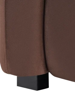 Set di 2 poltrone VELTADA Velluto Marrone scuro