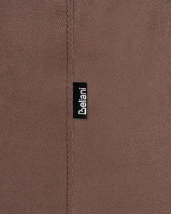 Set di 2 poltrone VELTADA Velluto Marrone scuro