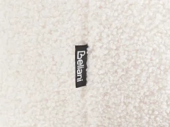 Set di 2 pouf contenitore BEREA Bouclé Bianco sporco