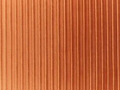 Set di 2 pouf contenitore MIRAMAR Velluto Arancione