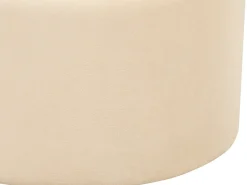 Set di 2 pouf contenitore MEDFORD Velluto Beige chiaro