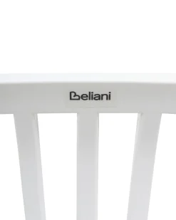 Set di 4 sedie alte KLEVE Bianco