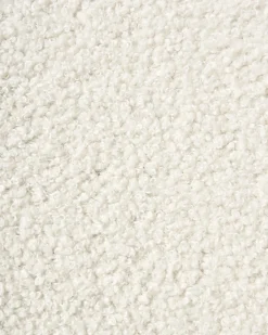 Set di 2 sedie da conferenza LOMA Bouclé Bianco sporco