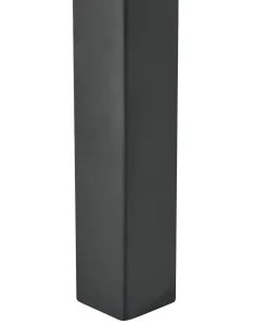 Set di 2 sedie da pranzo ANDES Rattan Nero