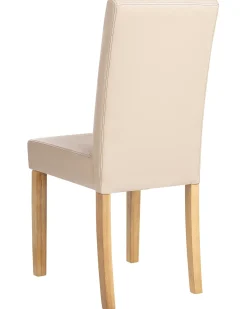 Set di 2 sedie da pranzo BROADWAY Pelle sintetica Beige