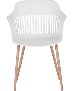 Set di 2 sedie da pranzo BERECA Bianco
