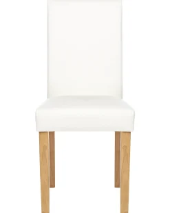 Set di 2 sedie da pranzo BROADWAY Pelle sintetica Bianco