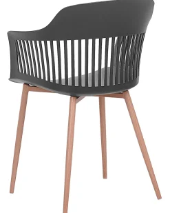 Set di 2 sedie da pranzo BERECA Nero