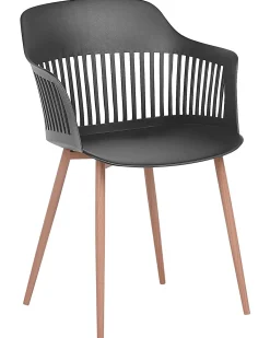 Set di 2 sedie da pranzo BERECA Nero