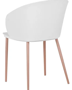 Set di 2 sedie da pranzo BLAYKEE Bianco