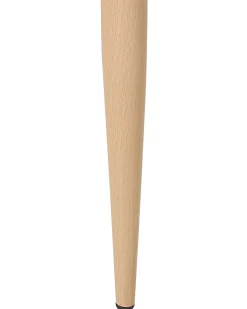 Set di 2 sedie da pranzo CLAYTON Pelle sintetica Grigio chiaro