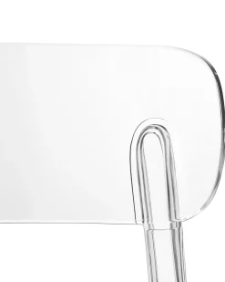 Set di 2 sedie da pranzo COVINGTON Trasparente