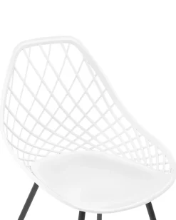 Set di 2 sedie da pranzo CANTON Bianco