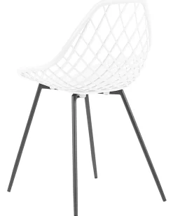 Set di 2 sedie da pranzo CANTON Bianco