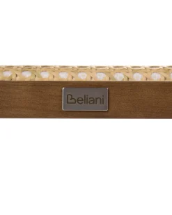 Set di 2 sedie da pranzo CORDOVA Rattan Marrone