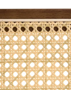 Set di 2 sedie da pranzo CORDOVA Rattan Marrone