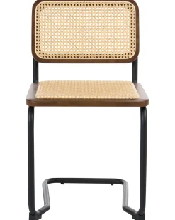 Set di 2 sedie da pranzo CORDOVA Rattan Marrone