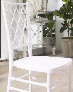 Set di 2 sedie da pranzo CLARION Bianco