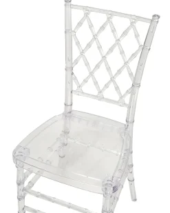 Set di 2 sedie da pranzo CLARION Trasparente
