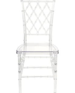 Set di 2 sedie da pranzo CLARION Trasparente