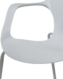 Set di 2 sedie da pranzo ELBERT Grigio chiaro