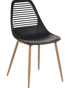 Set di 4 sedie da pranzo MONTELLO Nero