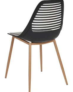 Set di 4 sedie da pranzo MONTELLO Nero