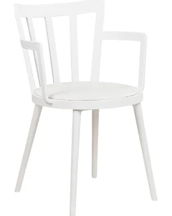 Set di 4 sedie da pranzo MORILL Bianco