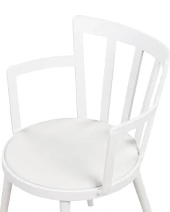 Set di 4 sedie da pranzo MORILL Bianco