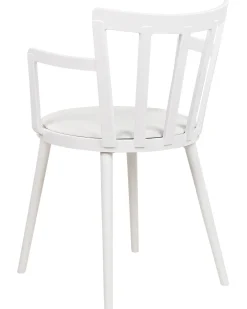Set di 4 sedie da pranzo MORILL Bianco