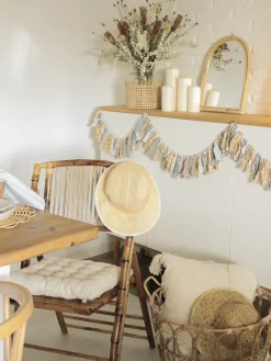 Set di 4 sedie da pranzo Pieghevole TRENTOR Bambù Naturale