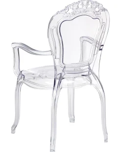 Set di 2 sedie da pranzo VERMONT Trasparente